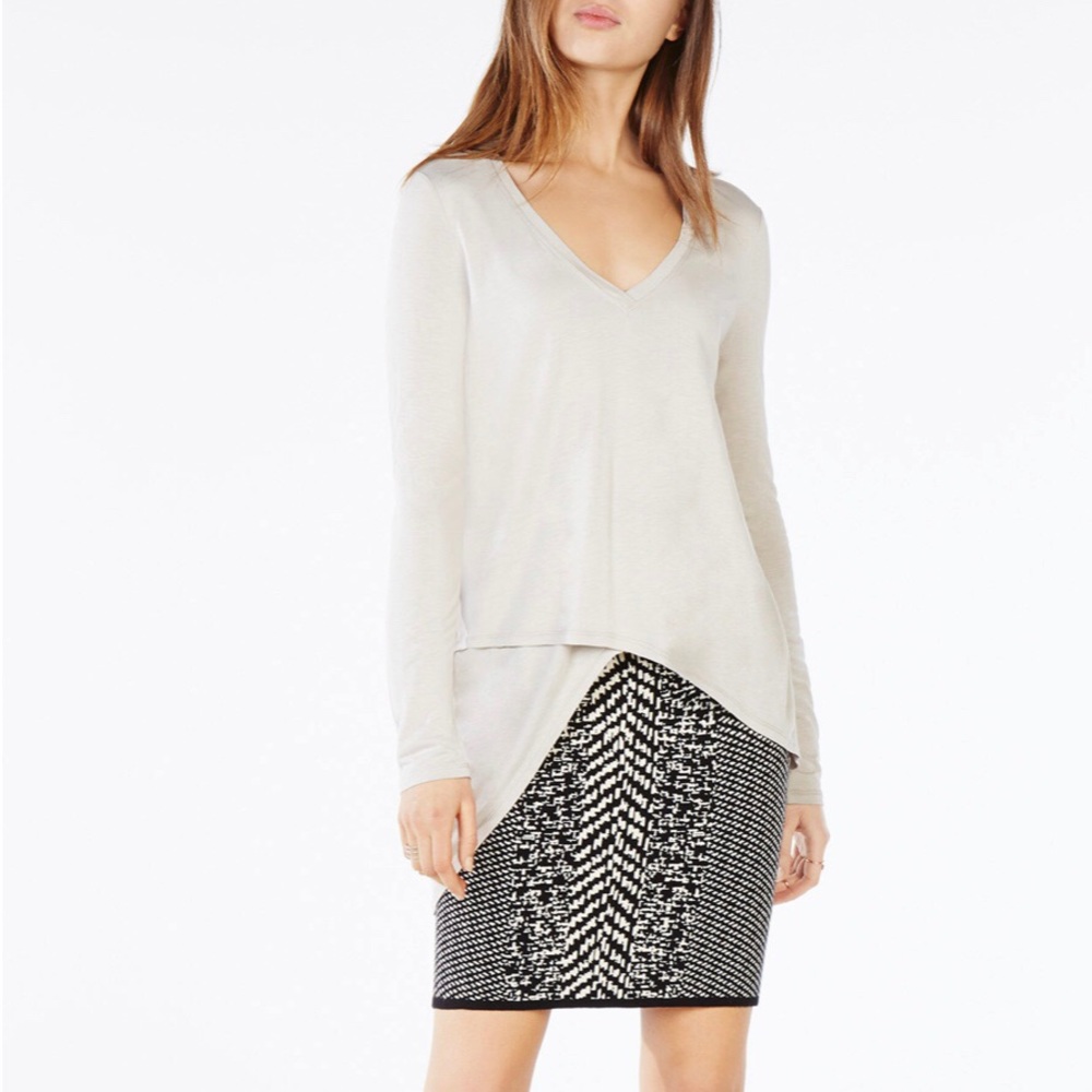 BCBG Asymmetrical Top